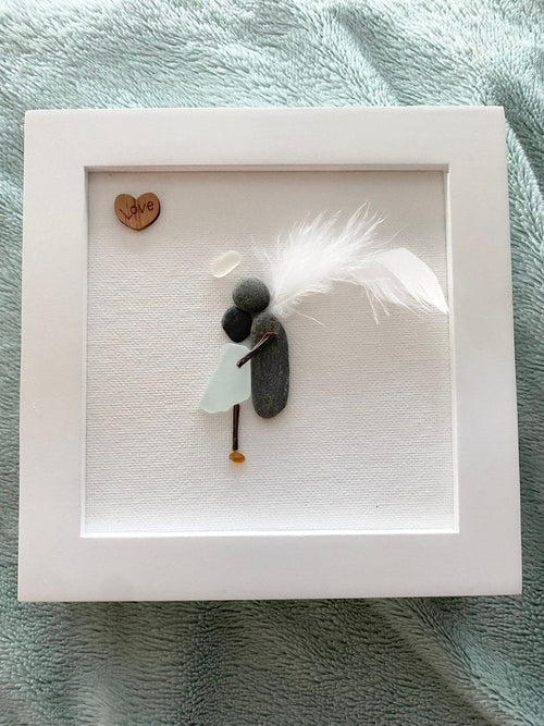 🎁LAST DAY 49% OFF----2025💘Memorial Gift Sorry for your loss Gift Sea Glass Art Sympathy Gift