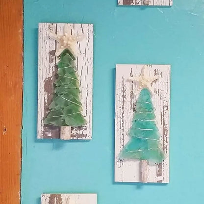 🌲Early Christmas Special 49% OFF🌲DIY Sea Glass Christmas Tree