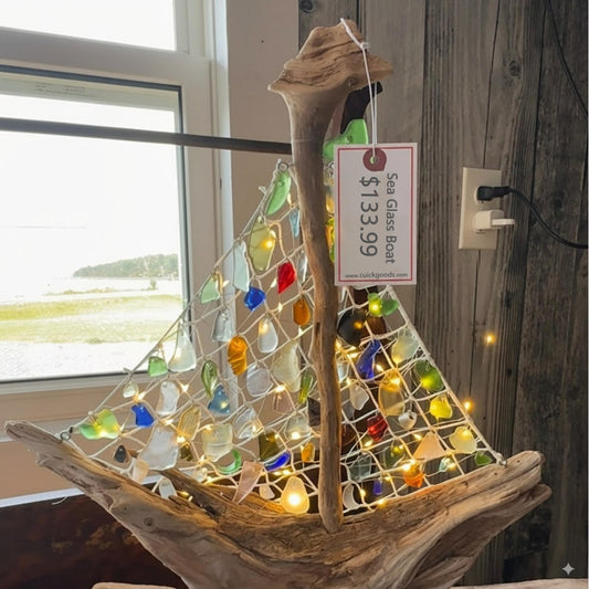 🔥Final Inventory 70% OFF🌊 Sea Glass Boat